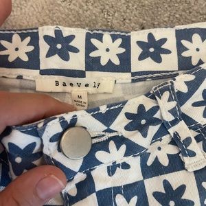 Fun patterned Jeans! Worn once! Excellent condition